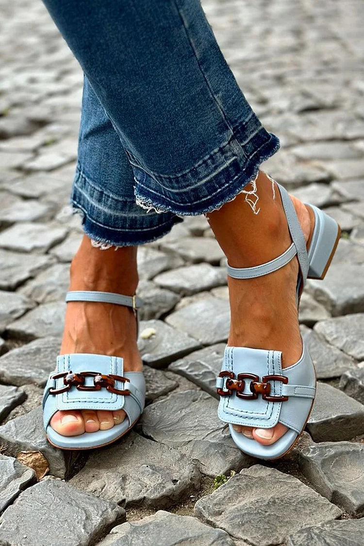 MARCELLA | ELEGANT SUMMER HEEL SANDALS
