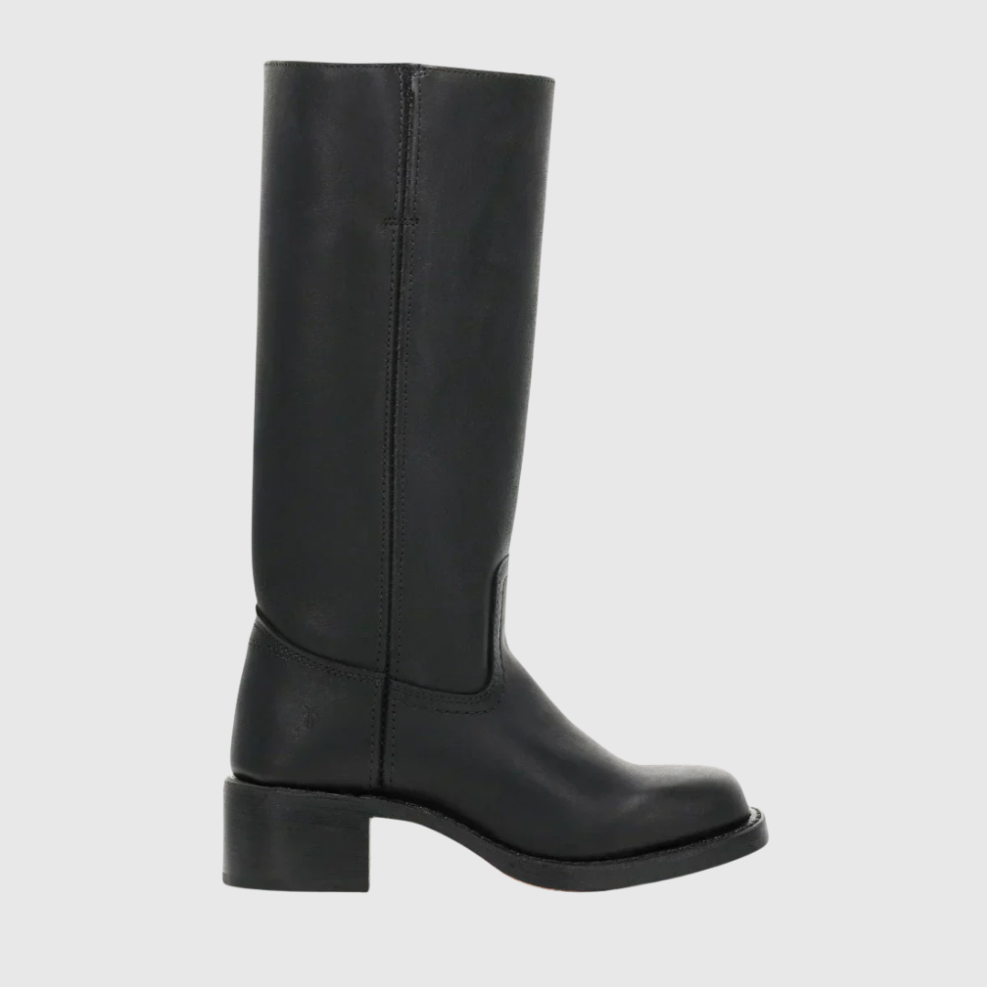 Lerelia | Leather Knee-High Boots