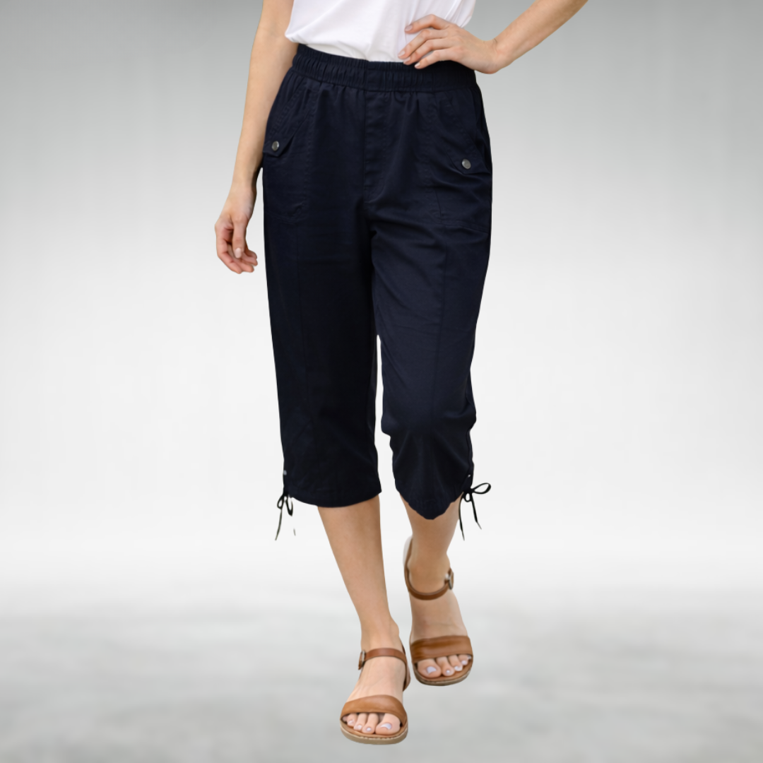 Tessa™ | Relaxed Fit Capri Trousers