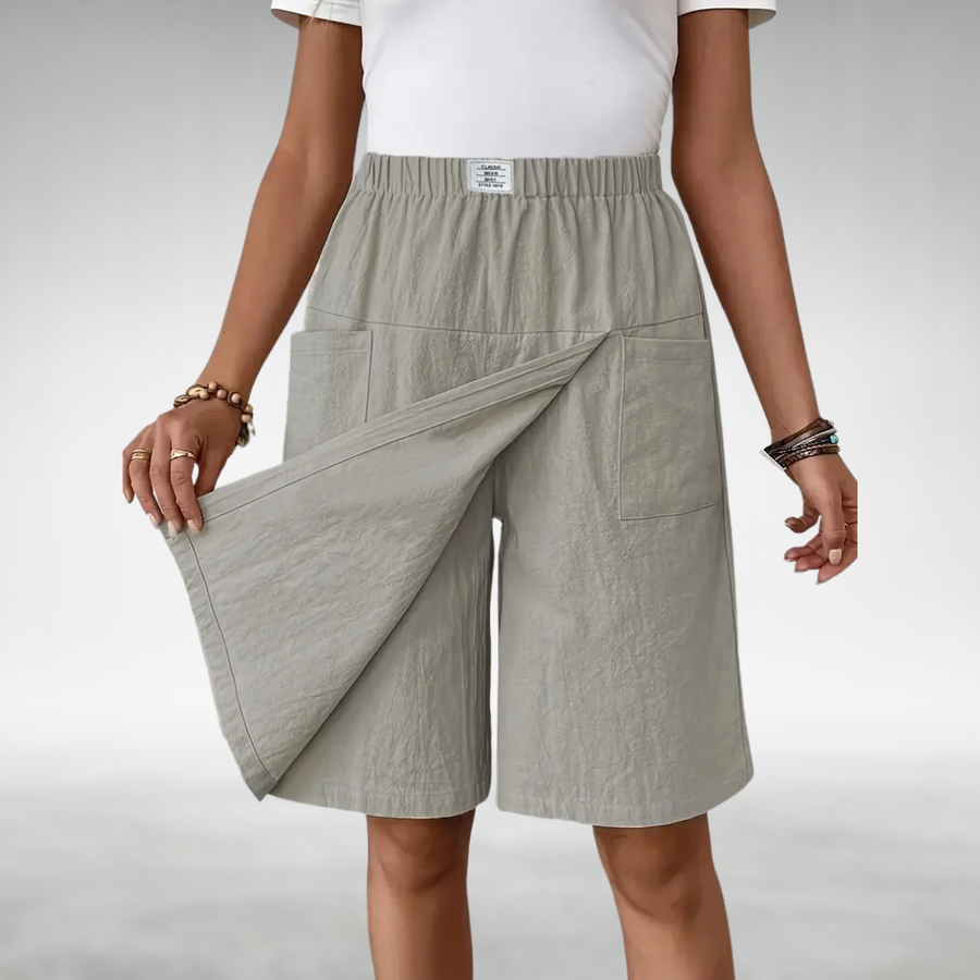 Anne™ | High-Waisted Shorts with a Relaxed Fit