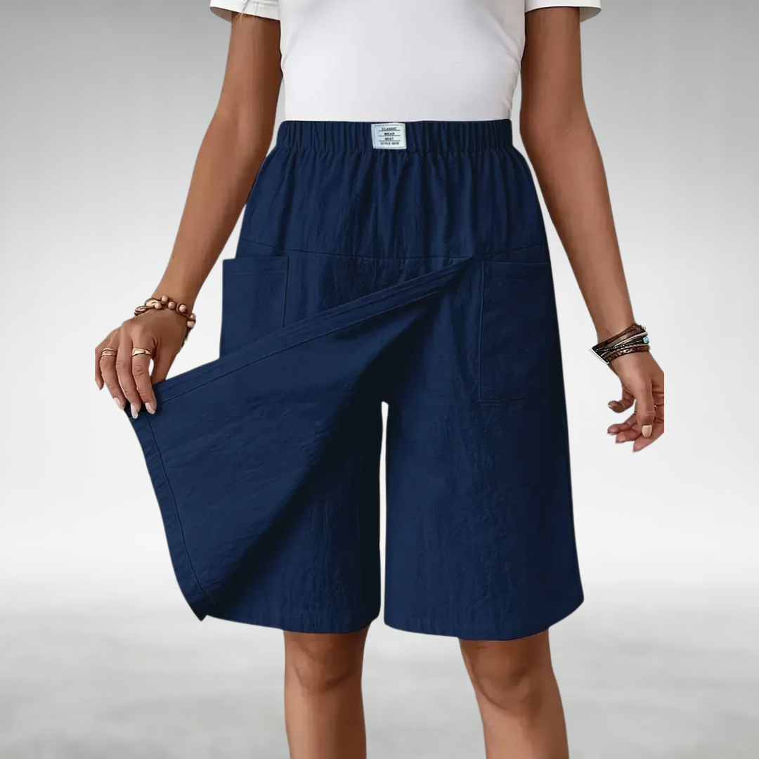Anne™ | High-Waisted Shorts with a Relaxed Fit