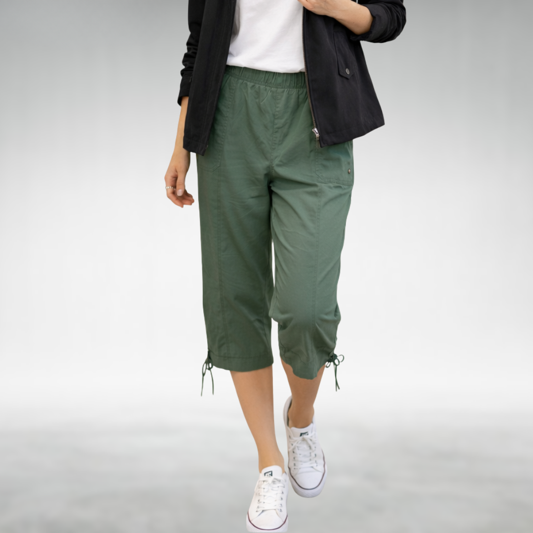 Tessa™ | Relaxed Fit Capri Trousers