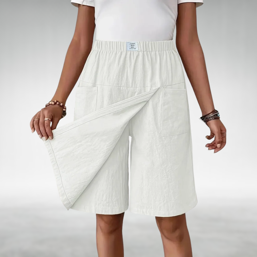 Anne™ | High-Waisted Shorts with a Relaxed Fit
