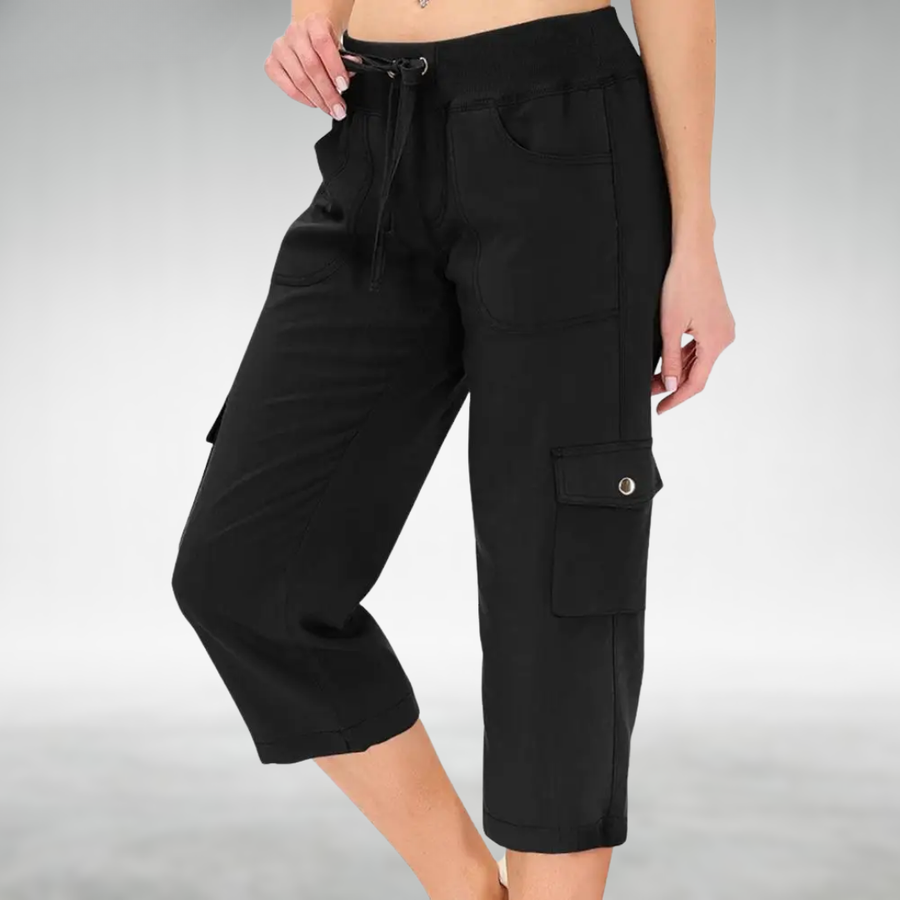 Julia™ | Cargo Capri Trousers with a Relaxed Fit