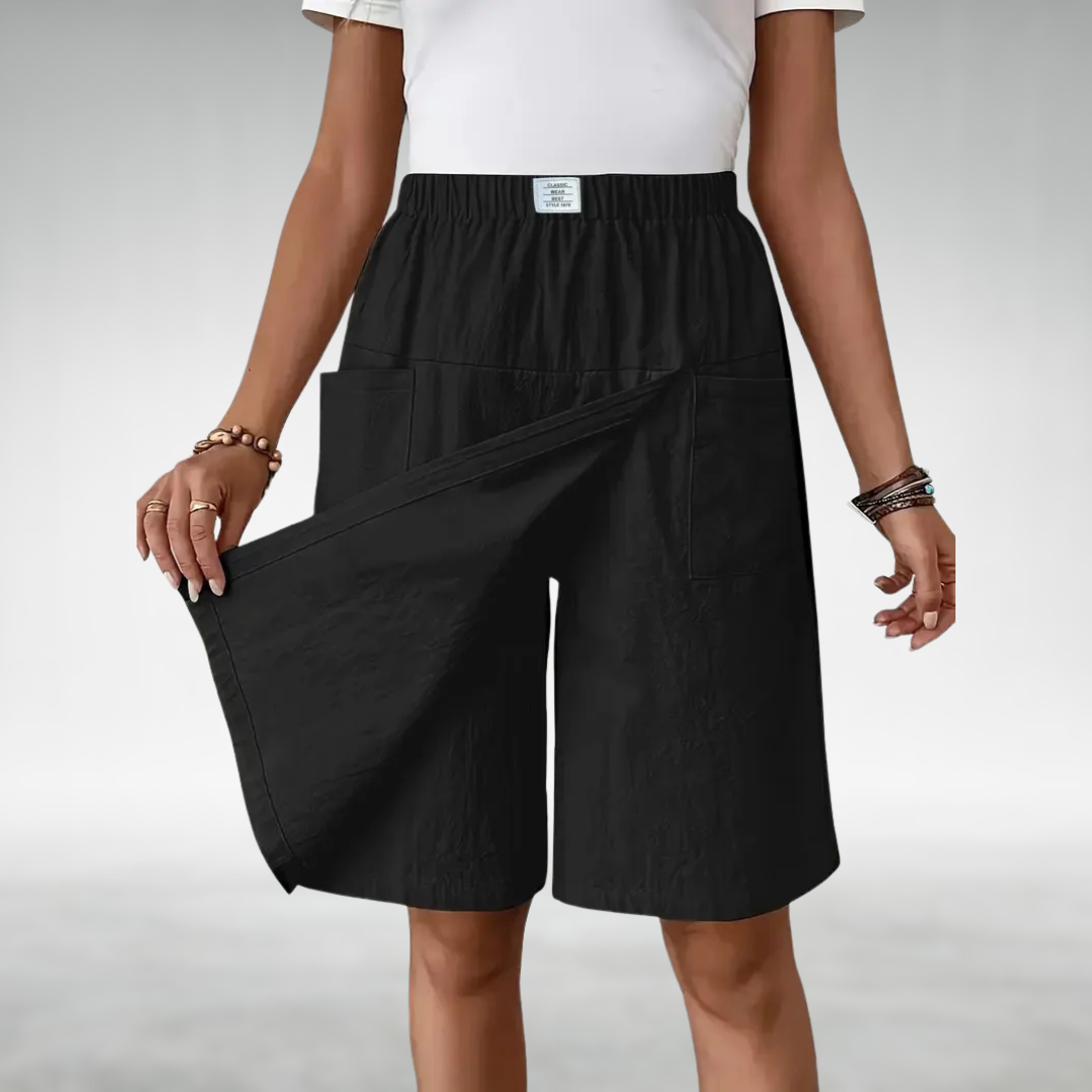 Anne™ | High-Waisted Shorts with a Relaxed Fit