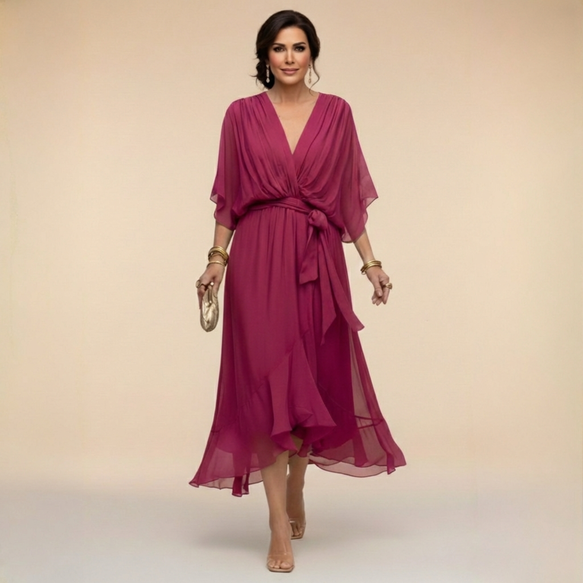 MONICA | Midi dress