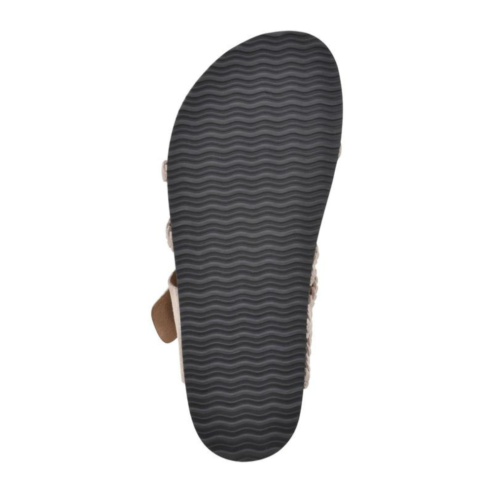 Adriana I Braided cork sandals