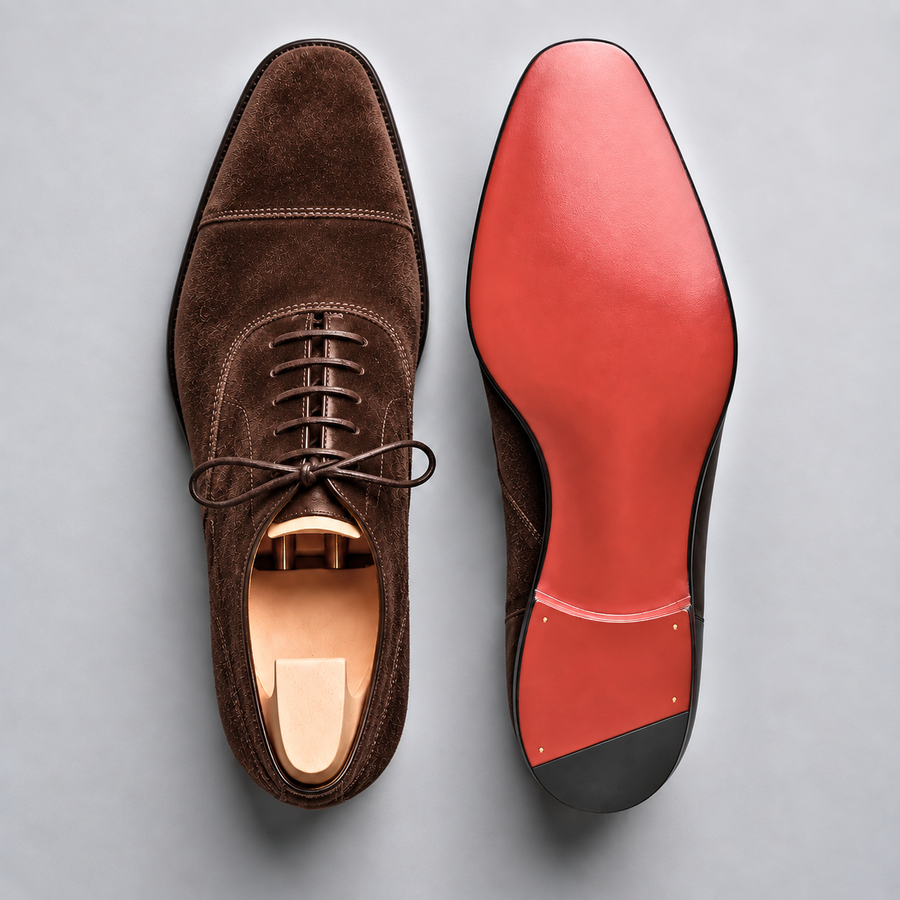 Milano Italian Suede Brogue Oxfords