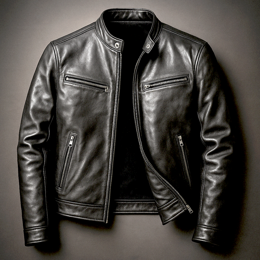Guido Vintage Leather-Look Jacket