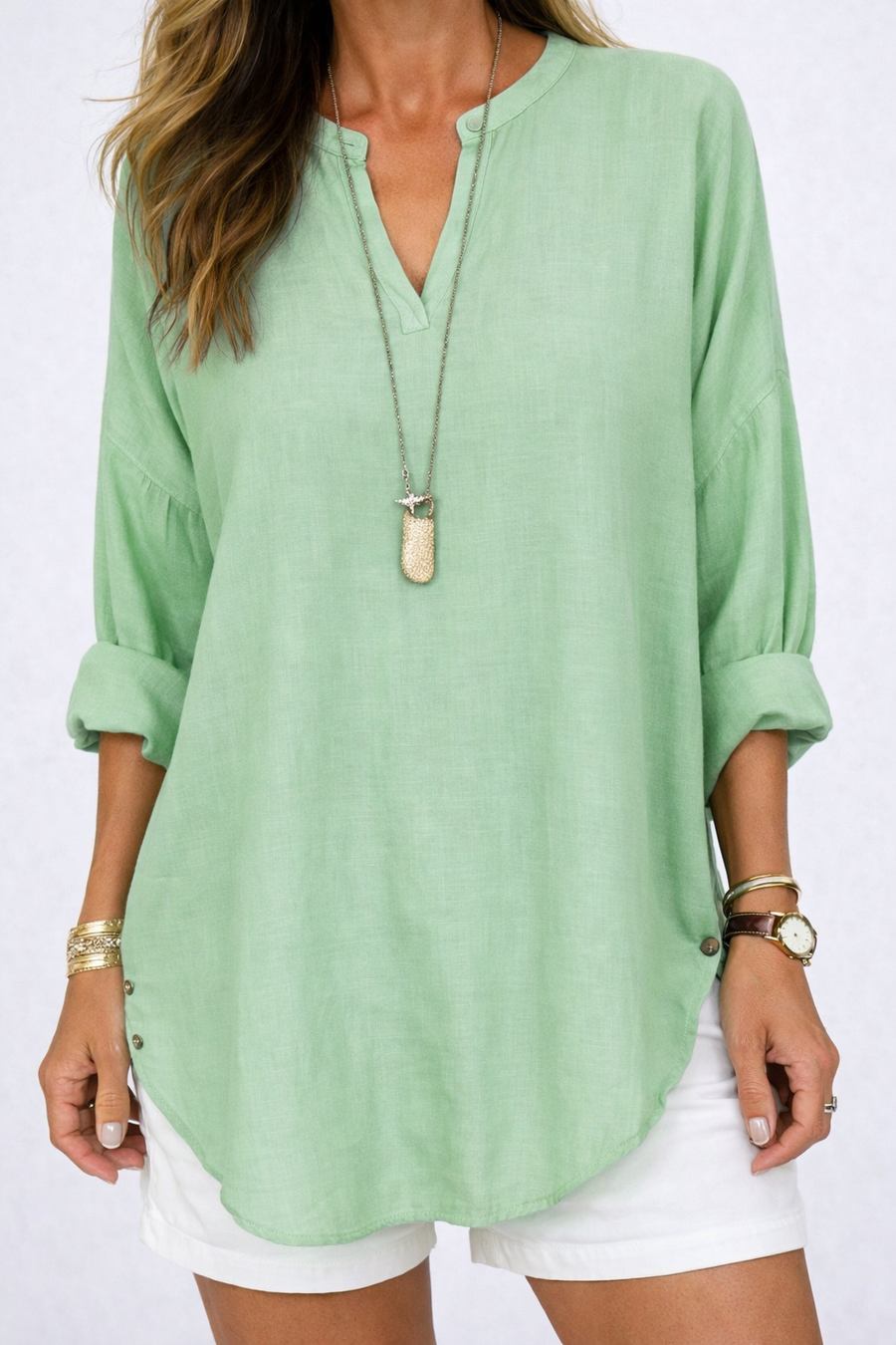 Celandine | Classic Long Sleeve Top