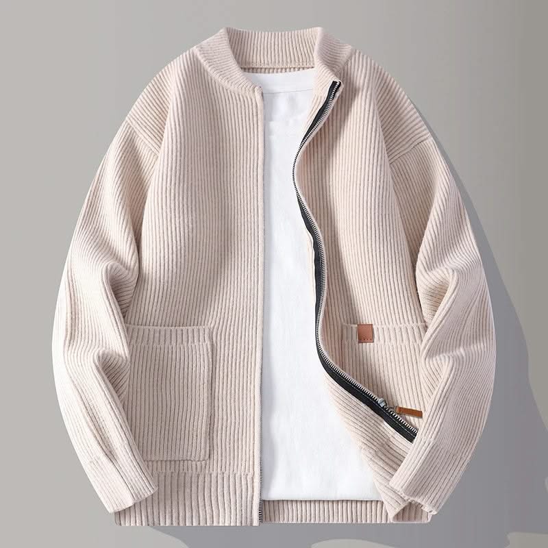 NOVA RIB KNIT JACKET