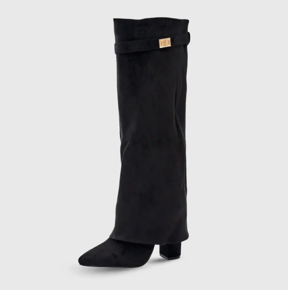 SUEDORA™ | HIGH SUEDE BOOTS