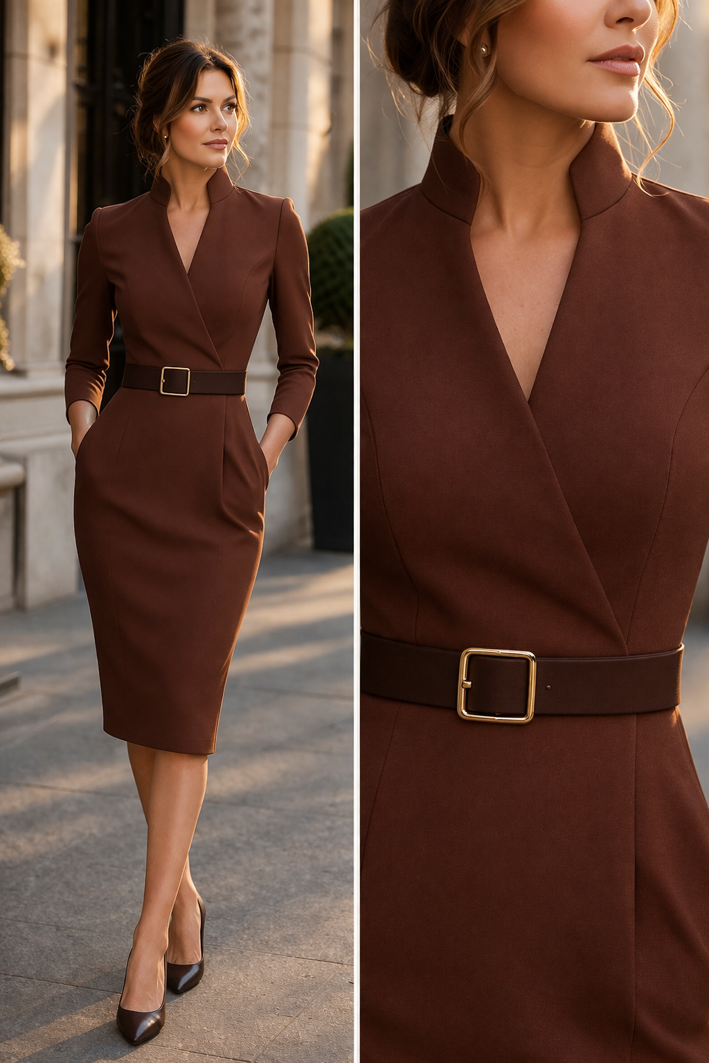 TIVARA | Midi dress