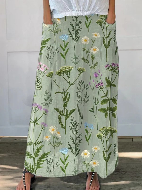 Gerlin™ | Women's Spring Meadow Pocket Skirt-Pants