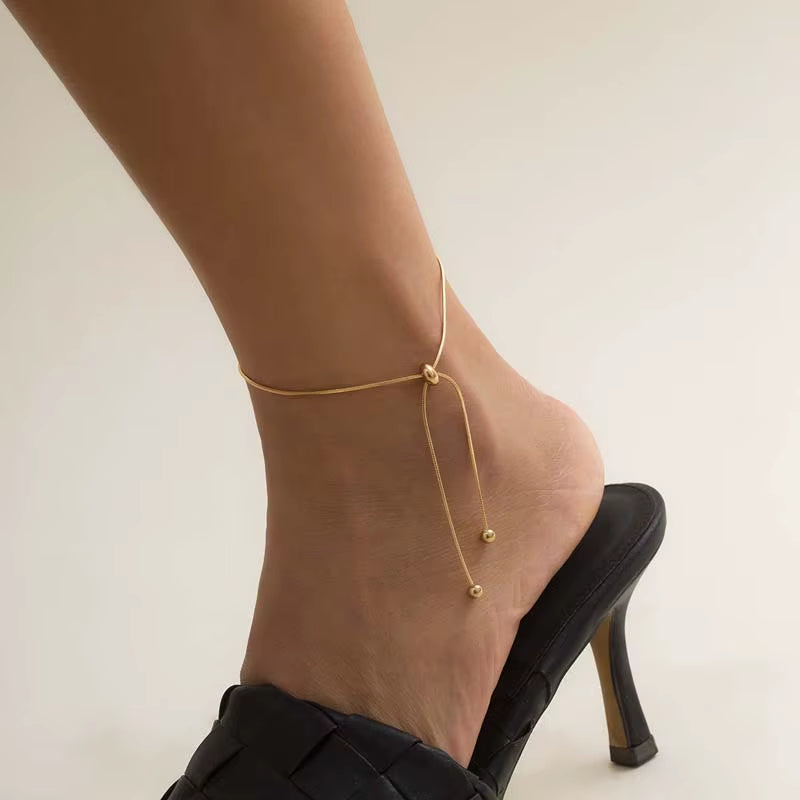 Claire™ | Snake Chain Anklet