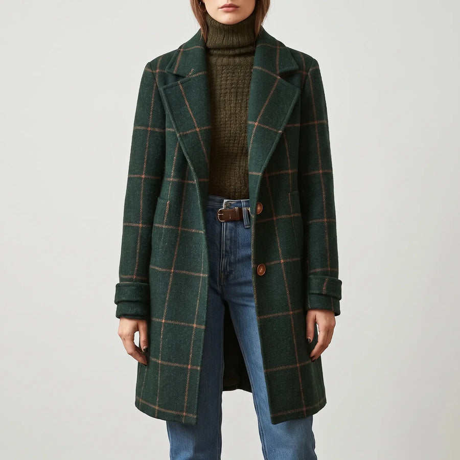 Margie | Plaid Coat