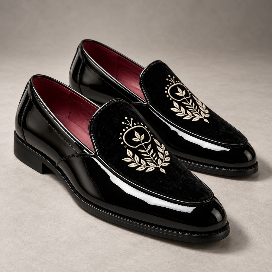 Alderic | Distinguished Crest Loafers