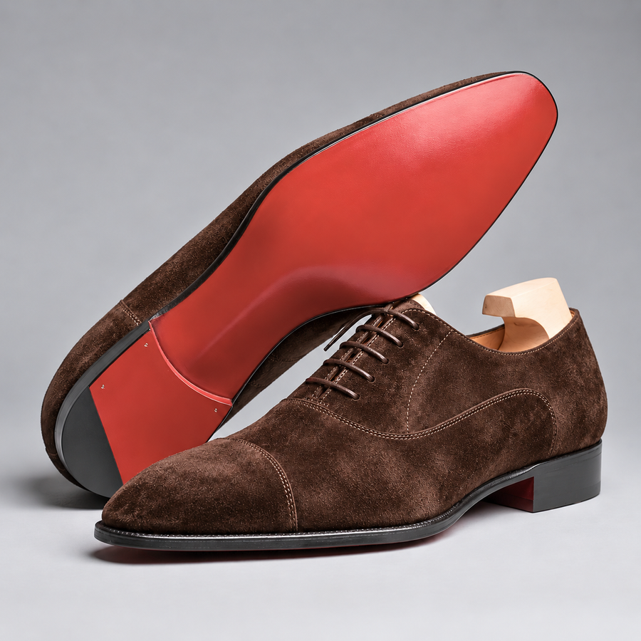 Milano Italian Suede Brogue Oxfords