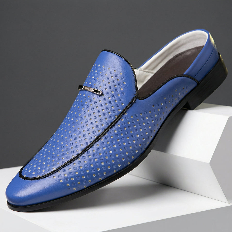 Castagnozzi Leather Perforated Mules Bundle
