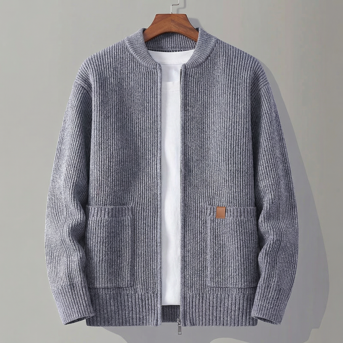 NOVA RIB KNIT JACKET