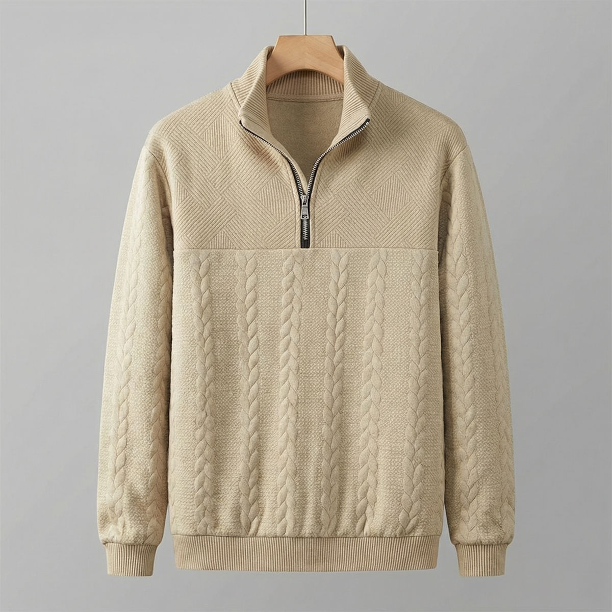 CAMDEN | PREMIUM QUARTER ZIP SWEATSHIRT