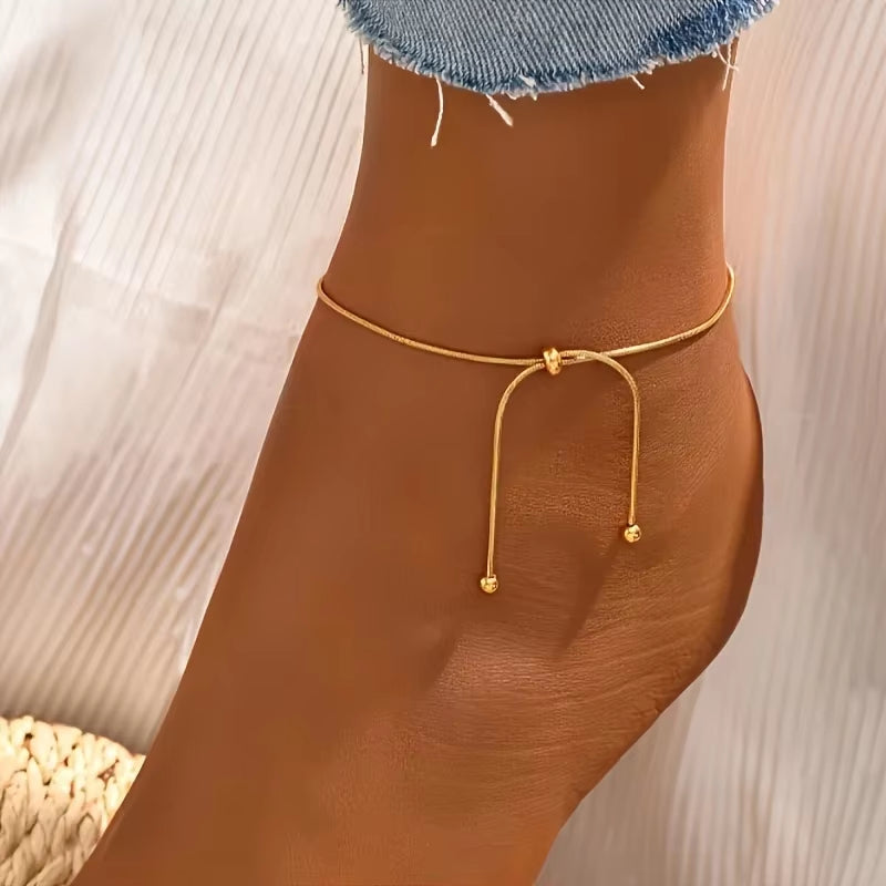 Claire™ | Snake Chain Anklet