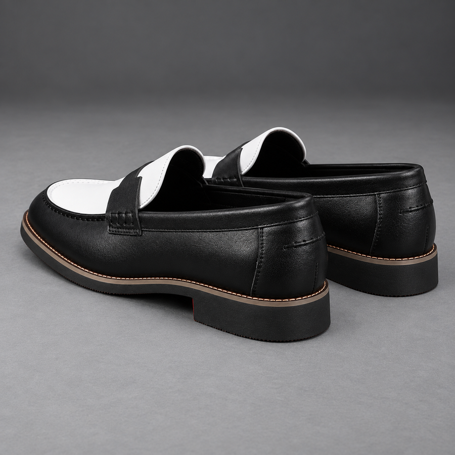 Men’s Two-Tone Comfort Loafers