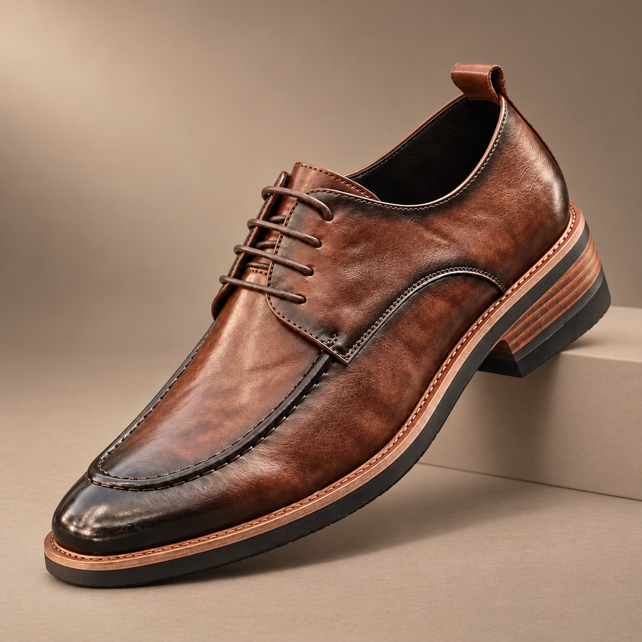 Dante Genuine Leather Derby Shoes